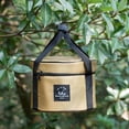 thumbnail image 4 of Grand Sac de Camping à Grande Capacité Sacs Portables Sac de Pique-Nique Portable Résistant Extérieur pour Jardin Garage Randonnée Kaki Grand, 4 of 9