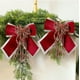 thumbnail image 5 of Lazo navideño preatado para guirnalda de árbol de Navidad y decoración exterior. Adorno para puerta. Guirnalda navideña para otoño e invierno., 5 of 6