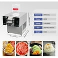 thumbnail image 4 of Mvckyi Snowflake Ice Machine Commercial Ice Shaver Machine, Korean Shaved Ice Machine Commercial Snowflake Ice Maker, 176lbs/Day Snow Cone Machine, Fast Cooling, for Snack Bar, Ice Cream Shop, 4 of 8