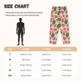thumbnail image 2 of Salouo Watermelon Print Women's Pajama Pants Casual Loose Sweatpants PJs Flowy Pants Drawstring Palazzo for Women Wide Leg Pants Lounge Pajama -Large, 2 of 8