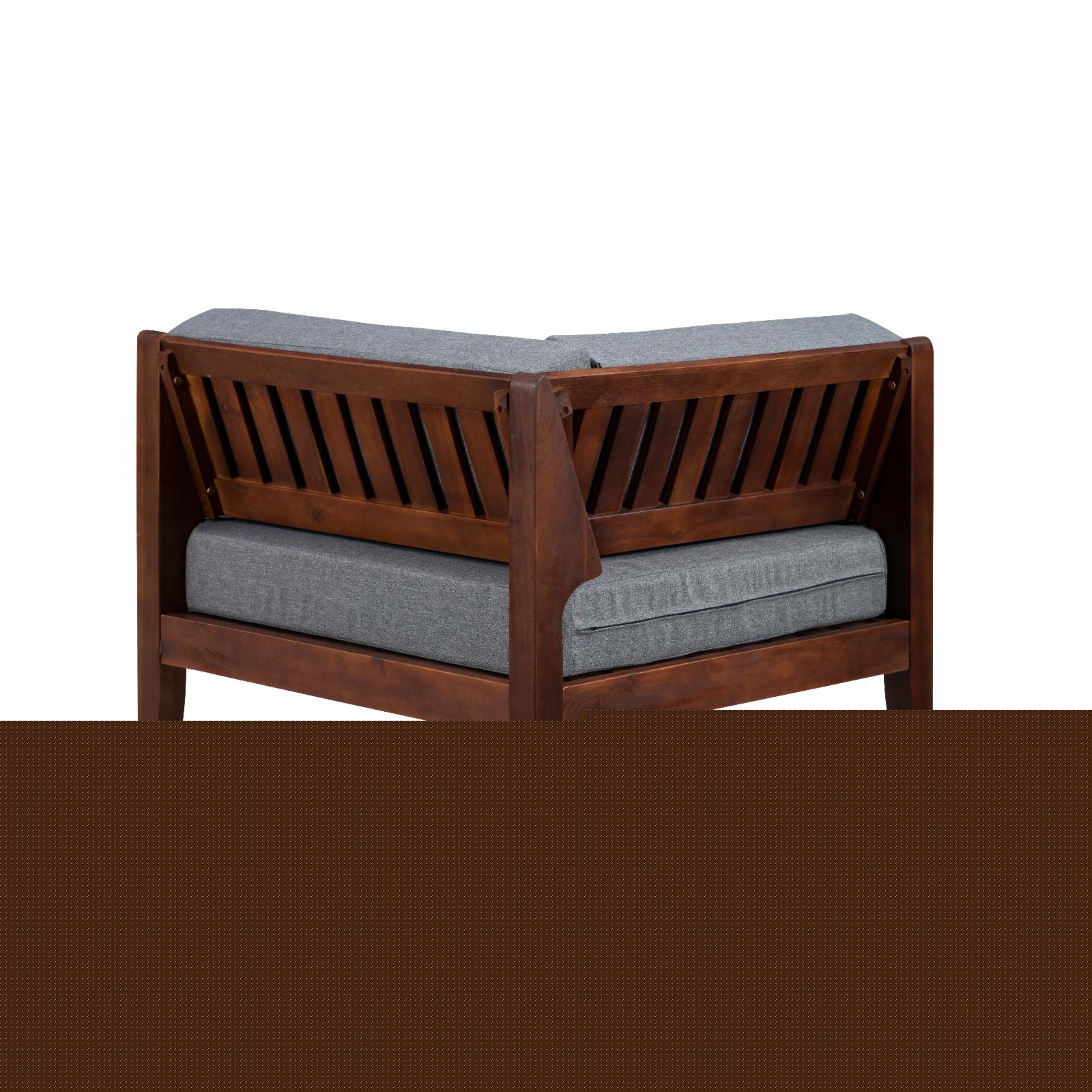 thumbnail image 4 of Linon Summerlyn Contemporary Corner Chair With Walnut Finish OD291WAL01U, 4 of 9