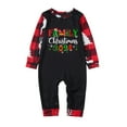 thumbnail image 4 of Penkiiy Christmas Pajamas for Family 2024 Matching Sets Lounge Sets for Women Couples Loungewear Sets Christmas Pjs 6 Months Red, 4 of 6