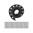 thumbnail image 3 of Garden Edging Border, Garden Edging Fence, Landscaping Edging, Garden Landscape Edging Borders, for Lawn 5cm Black, 3 of 9