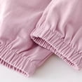 thumbnail image 4 of Xyant Lightweight Silky Jogger Pants for Girls Kids Warm Weather Cargo Loose High Waisted Pants (Pink,15-16 Years), 4 of 5