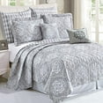 thumbnail image 2 of Serenta 7 Piece Printed Microfiber Melody Bedspread Quilts Set, King, 2 of 4