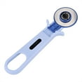 thumbnail image 1 of Qiilu Roller Round Rotary Cutter Knife Cloth Tool Craft Tools Sewing Accessories Blue, Sewing Rotary Cutter, Cloth Rotary Cutter, 1 of 7