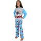 thumbnail image 5 of Conjuntos de pijamas de muñeco de nieve de Navidad a juego para la familia, lindo estampado de muñeco de nieve, traje de manga larga para padres e hijos, ropa para el hogar Zhivalor CQ492-5, 5 of 8