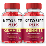 Keto Life Plus Gummies Organic Ingredients 30 gummies Made in USA (2 Pack)