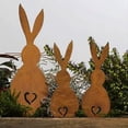 thumbnail image 3 of Estaca de JardíN de Conejo de Pascua, DecoracióN de JardíN, Estaca de Conejo, DecoracióN de óXido, DecoracióN de para JardíN y Puerta de Entrada, 3 of 5