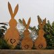 thumbnail image 3 of Estaca de JardíN de Conejo de Pascua, DecoracióN de JardíN, Estaca de Conejo, DecoracióN de óXido, DecoracióN de para JardíN y Puerta de Entrada, 3 of 5