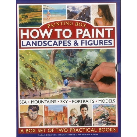 How To Paint: Landscapes & Figures : A Painting Box Set of Two Hardback Books (Mixed media product)