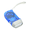 Blue, variant on 3 LED Hand Pressing Dynamos Crank Power Flashlights Torches Light Hand Press Crank Camping Lamp Easy to Use