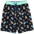 thumbnail image 5 of Star Wars The Child Little Boys Pullover Rash Guard and Swim Trunks Outfit Set Little Kid to Big Kid, 5 of 5