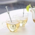 thumbnail image 3 of LAFGUR Stainless Steel Round Shape Retractable Tea Ball Infuser Filter Strainer Access, 3 of 8