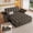 Dark Gray, variant on REHOUSING Velvet Multifunctional Pull-Out Sofa Bed with Hidden Side Table and Storage Armrests, Gray