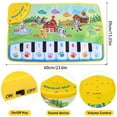 thumbnail image 3 of Threns Baby Music Mat Toddler Floor Keyboard Play Piano Mat with Animal Music Sound Educational Musical Toy, 3 of 8