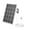 White, variant on Sylvtty Solar Panels for Arlo Pro 4/Ultra 2/Pro 3 Lightweight Design Stable Power Output Outdoor Cameras Plug-and-Play Solar Charger
