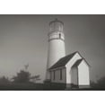 thumbnail image 2 of Vitaly Geyman 24x19 Gallery Wrapped Canvas Wall Art Titled - Misty Lighthouse III, 2 of 4