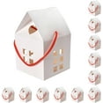 thumbnail image 6 of KUNPENG 3X3X3" White House Shaped Candy Boxes, Baby Shower Wedding Christmas Gift & Favor Boxes for Party Treats, Christmas Decorations, 6 of 9