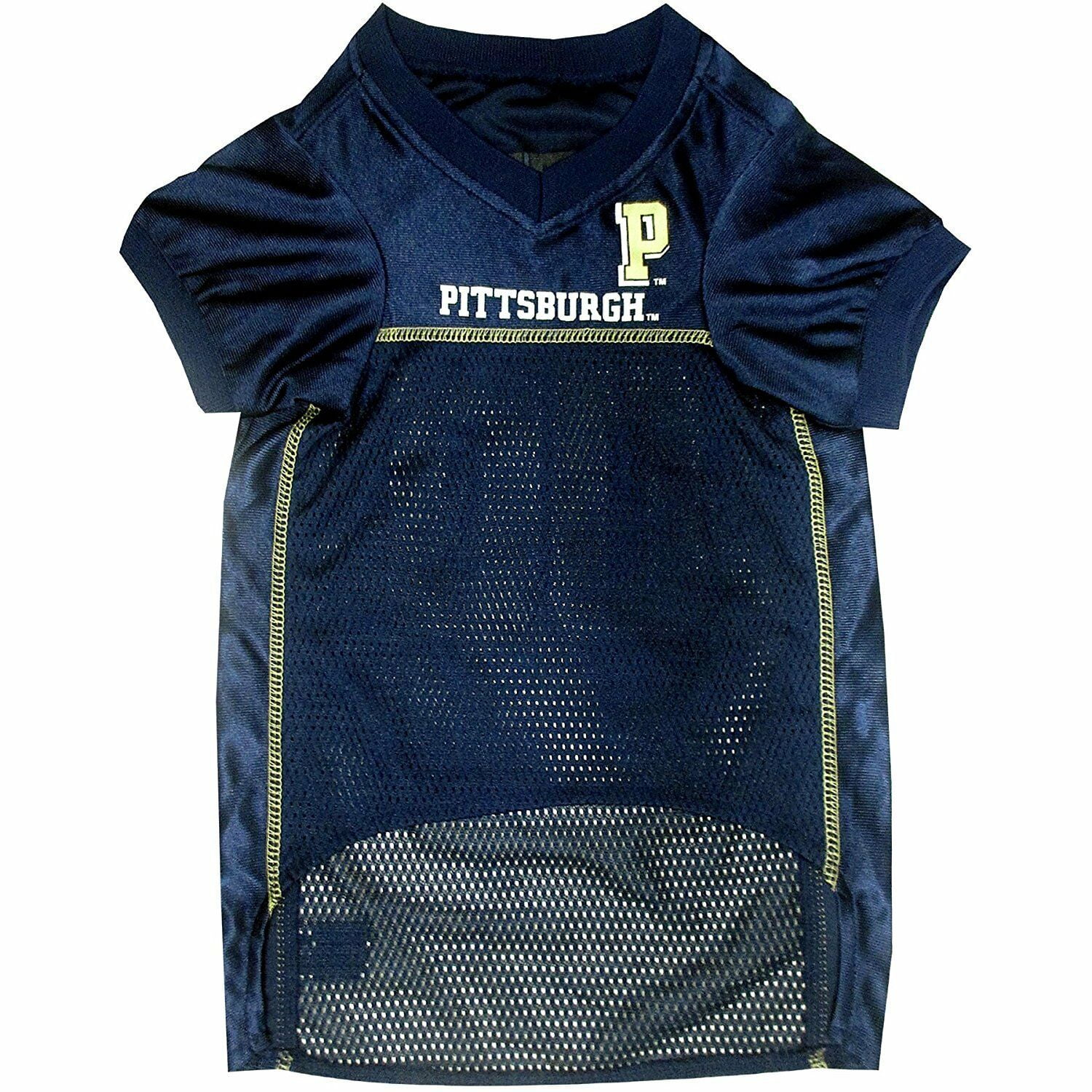 Pets First Collegiate Pittsburgh Panthers Football/Basketball Mesh Jersey for Pet Dog. available in 40+ Teams - Extra Large