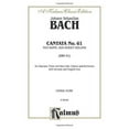 thumbnail image 2 of Kalmus Edition: Cantata No. 61 -- Nun Komm, Der Heiden Heiland: Satb with Stb Soli (First Version) (Paperback), 2 of 2