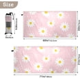 thumbnail image 3 of Coolnut 31"x71" Beach Towel with Travel Bag, Pink Daisy Oversized Sand Free Beach Blanket Quick Dry Pool Bath Camping Towels for Travel, 3 of 6