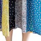 thumbnail image 3 of Las mujeres más el tamaño del vestido de la raya del punto de impresión multi color largo vestido ma Meterk Vestido, 3 of 7