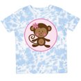 thumbnail image 3 of Inktastic Monkey Girl Girls Toddler T-Shirt, 3 of 5