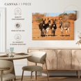 thumbnail image 5 of Elephant Stock Australian Outback Donkeys Wall Art - Horizontal Canvas Wall Art - Living Room Wall Decor - Animal Canvas - Beige And Brown Decor - 36" x 24", 5 of 8