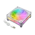 thumbnail image 1 of Ventilador de radiador eléctrico para enfriador de caja de computadora, buena disipación de calor para enfriador de CPU, radiador, chasis de PC 1, 1 of 8