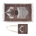thumbnail image 3 of Muslim Prayer Mat Thick Cotton Pilgrimage Carpet Muslim Praying Rug with A Cloth Bag for Pilgrimage, 3 of 5