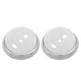 thumbnail image 1 of unbranded 2Ud Placas Base Para Montaje De Barra De Toallas Con Acabado En Acero Inoxidable Color Plata, 1 of 8