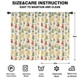 thumbnail image 2 of Blackout Kids Curtains,Princess Floral Garden Pattern Childrens Insulated Curtains Set Of 2,Bedroom Essentials,Toddler Room Decor 52"x84", 2 of 5