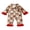 Red, variant on Cjfdfy Newborn Baby Girl Christmas Satin Pajamas Romper Santa Claus Printed Long Sleeve Furry Trim Jumpsuit Infant Cute Christmas Holiday Fall Winter Sleepwear 0-18 Months