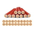 thumbnail image 4 of thinsony Golf Pole Marker Removable Sign Clip Durable for Golfer Gift Giveaways White Round Orange, 4 of 8
