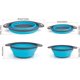 thumbnail image 4 of Filtro de silicona plegable para cocina, respetuoso con el medio ambiente, no tóxico, fácil de limpiar, 2 tamaños, incluidos 8 pulgadas y 9,7 pulgadas, azul BANYUO  Electrónica, 4 of 6