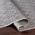 thumbnail image 5 of Mark&Day Outdoor Area Rugs, 2x3 Varik Global Indoor/Outdoor Dark Gray Area Rug (2' x 2'11"), 5 of 7