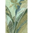 thumbnail image 2 of Kouta, Flora 11x14 Black Modern Framed Museum Art Print Titled - Tropical Botanical I, 2 of 4