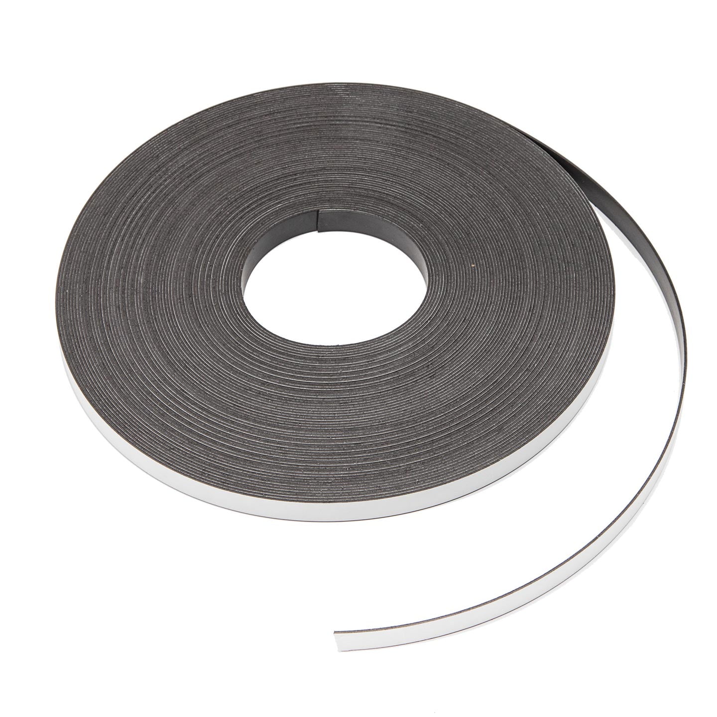 Adhesive Back Strip Roll Value Pack, Black, 1/2 inch x 100 feet