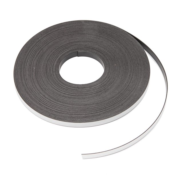 Adhesive Back Strip Roll Value Pack, Black, 1/2 inch x 100 feet