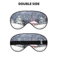 thumbnail image 2 of Disketp Watercolor Winter Landscape For Christmas Print Sleep Mask-Eye Mask for Sleeping,Comfortable & Super Soft Eye Mask with Adjustable Strap,Travel Eye Mask, 2 of 7