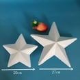 thumbnail image 4 of LABSERRON Ornaments Foam Star Shaped Decorations 10Pack 7.9x7.9in, 4 of 10
