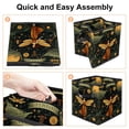 thumbnail image 4 of Fireflies Foldable Storage Basket with Handle, 10.8"x10.5"x10.6", Large Capacity Organizer Bin - Toy Box, 4 of 6