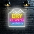 thumbnail image 5 of Handmadetneonsign Dry Cleaning Laundry Neon Sign, Clothing Store Wall Art Decor, Clothing Store Wall Decor 51249, 5 of 5