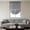 Gray, variant on Gray Pleated Paper Blinds, Self Adhesive Temporary Window Shades for Home Office & Door, No Drill (150x60cm / 59"x24")