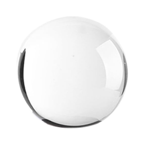 HCTSHG Glass Lens Ball Sphere, Photography Prop and Decorative Ball, Gift for Fortune Telling,Feng Shui,Scrying, Crystal Ball,Photography Accessory for Lensball Photos for Home and Studio 
