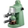 thumbnail image 1 of Ihomekee Espresso Machine, 3.5Bar Espresso and Cappuccino Machine with Preheating Function, 4 Cup Coffee Maker with Milk Frothing Function and Steam Wand (Green), 1 of 8