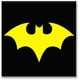 thumbnail image 1 of Cuadro Canvas listo para Colgar Pixtreats, Tipo Galería, Batman Murciélago, 80X80 cm, 1 of 4