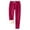 Hot Pink, variant on Admvng Joggers for Women Warm Leisure Trousers Thermal Fleece Lining Sweatpants Winter High Waist Drawstring Thickened Outdoor Sports Pants, Size S-2XL