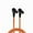 Orange, variant on Coluber Cable - Right Angle XLR Female to Right Angle XLR Cable Female